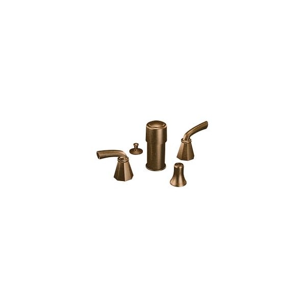 Moen Oil Rubbed Bronze Two-Handle Bidet Faucet TS445ORB - main